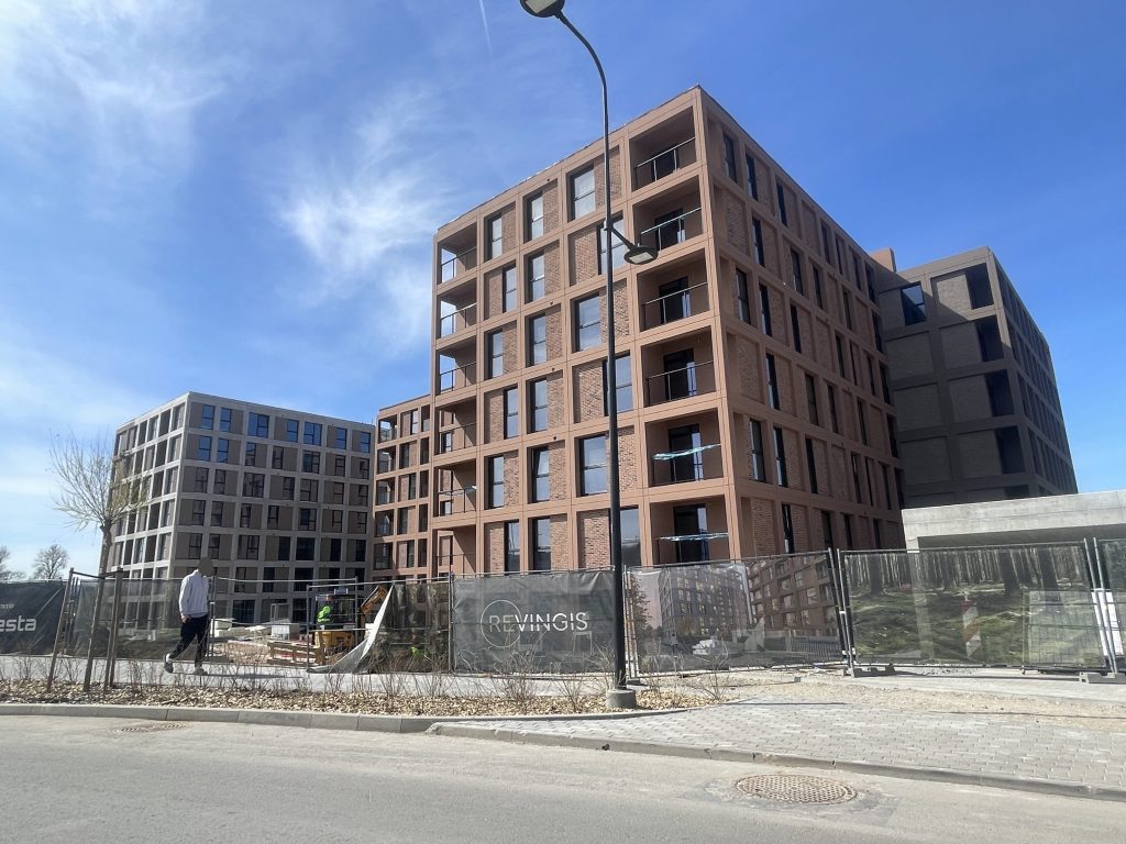 reVINGIS City Space (Geležinio Vilko g. 2) - Daudzdzīvokļu nams - būvdarbu attēli