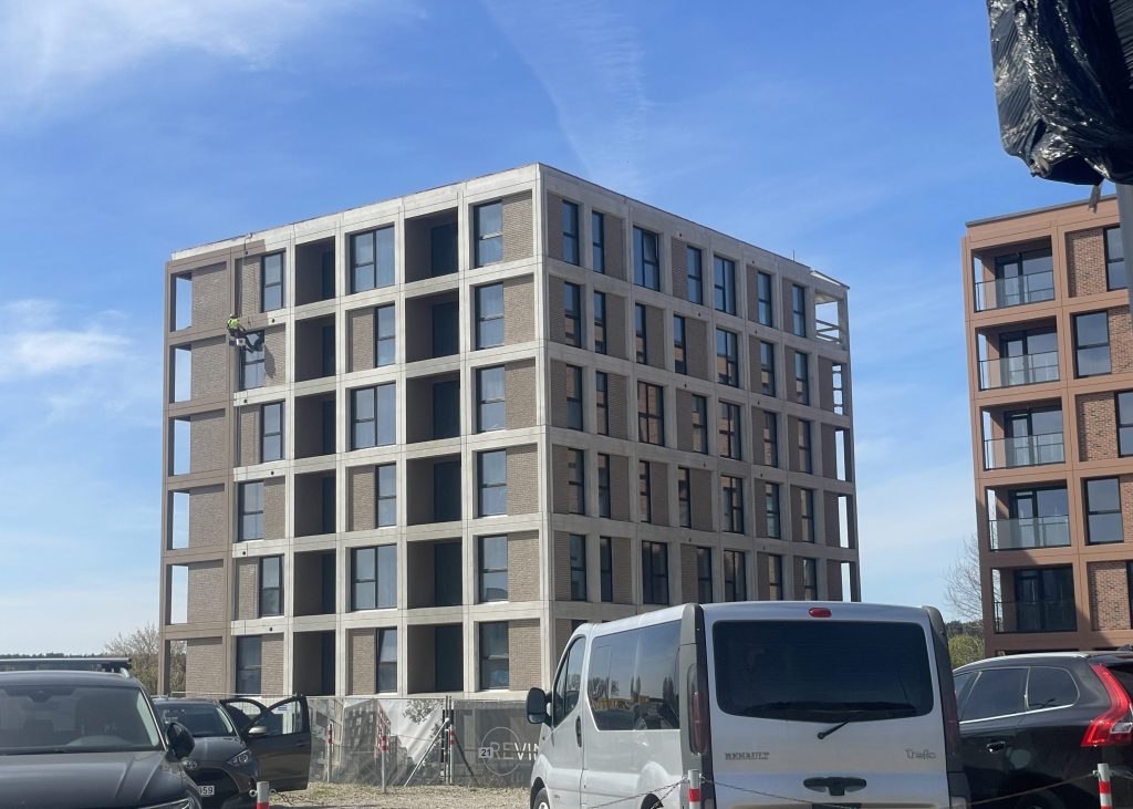 reVINGIS City Space (Geležinio Vilko g. 2) - Daudzdzīvokļu nams - būvdarbu attēli