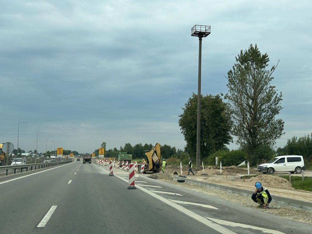 Tunelis po A2 ties Vilniaus verslo parku (A2) - Road - construction photos