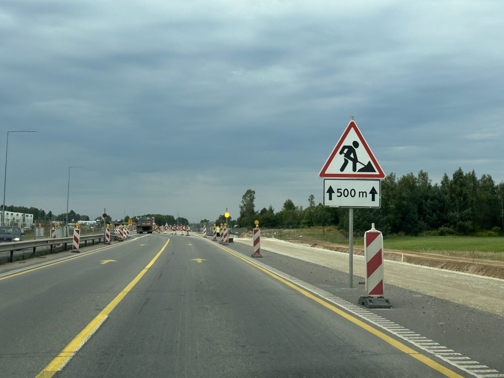 Tunelis po A2 ties Vilniaus verslo parku (A2) - Road - construction photos