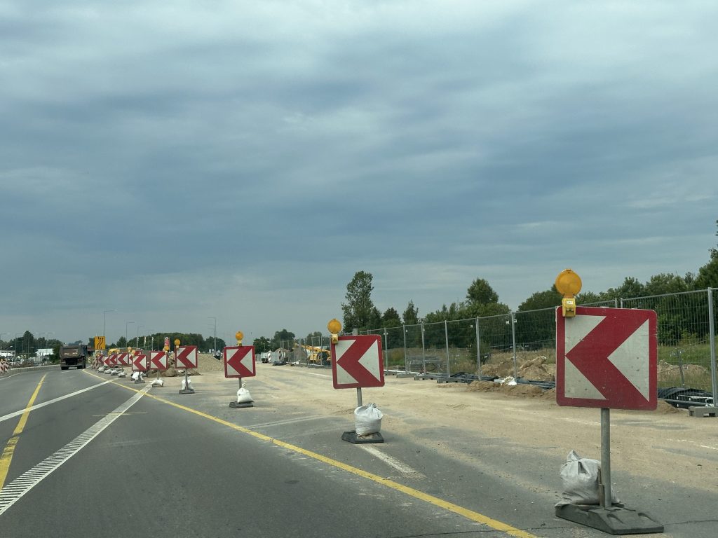 Tunelis po A2 ties Vilniaus verslo parku (A2) - Road - construction photos