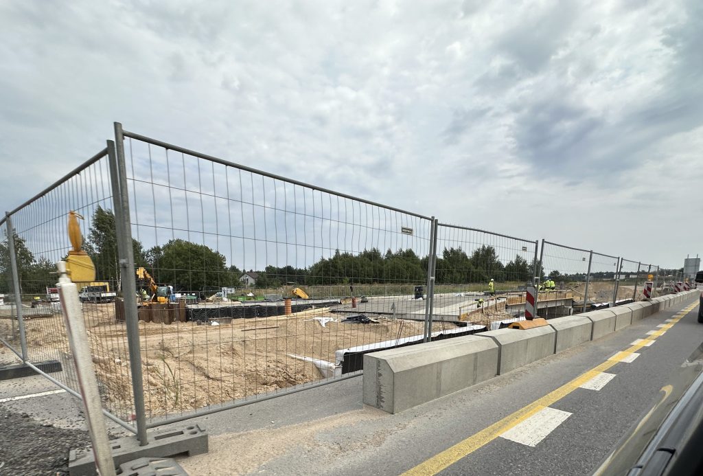 Tunelis po A2 ties Vilniaus verslo parku (A2) - Road - construction photos