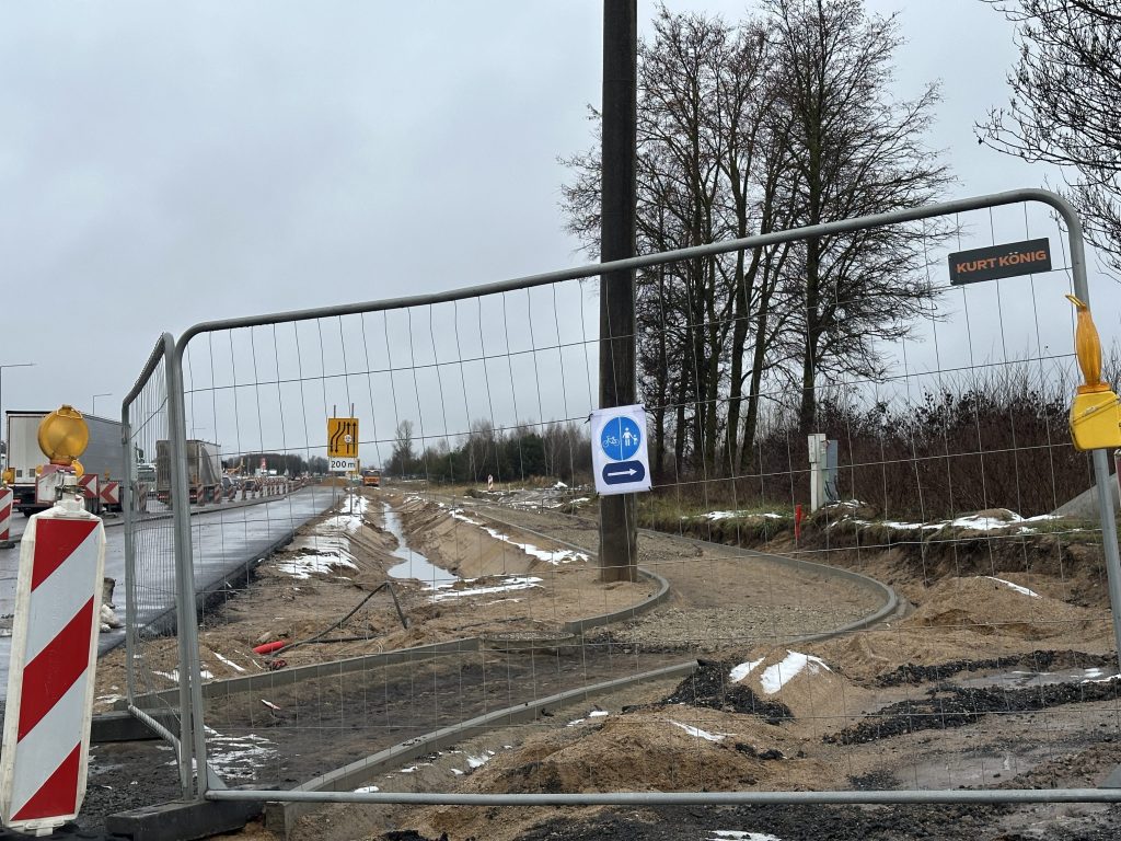 Tunelis po A2 ties Vilniaus verslo parku (A2) - Road - construction photos