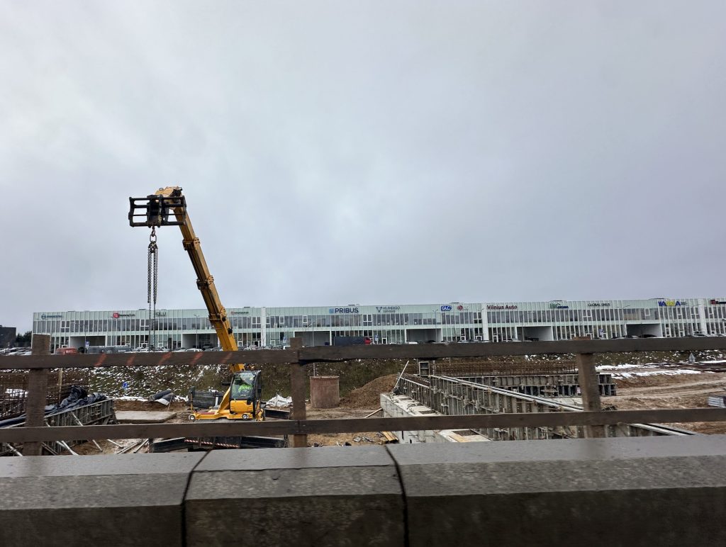 Tunelis po A2 ties Vilniaus verslo parku (A2) - Road - construction photos