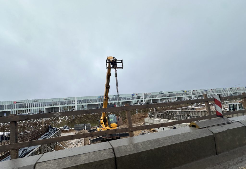 Tunelis po A2 ties Vilniaus verslo parku (A2) - Road - construction photos