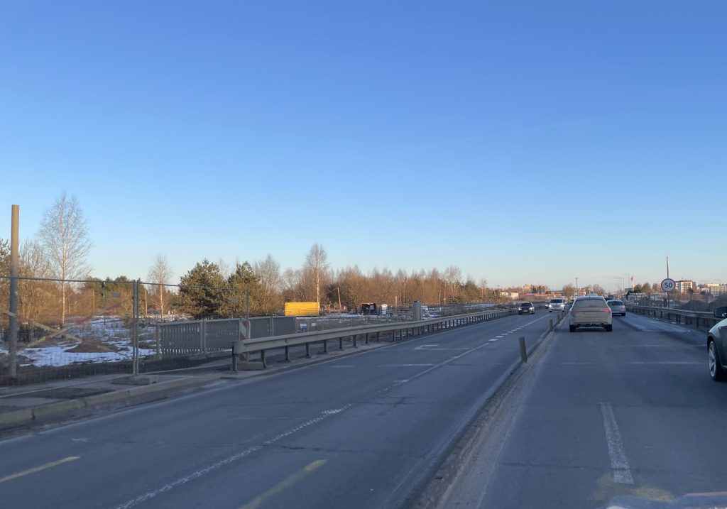 Tunelis po A2 ties Vilniaus verslo parku (A2) - Tee - ehituse fotod