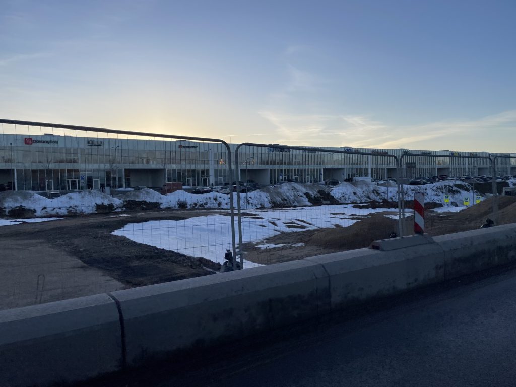 Tunelis po A2 ties Vilniaus verslo parku (A2) - Tee - ehituse fotod