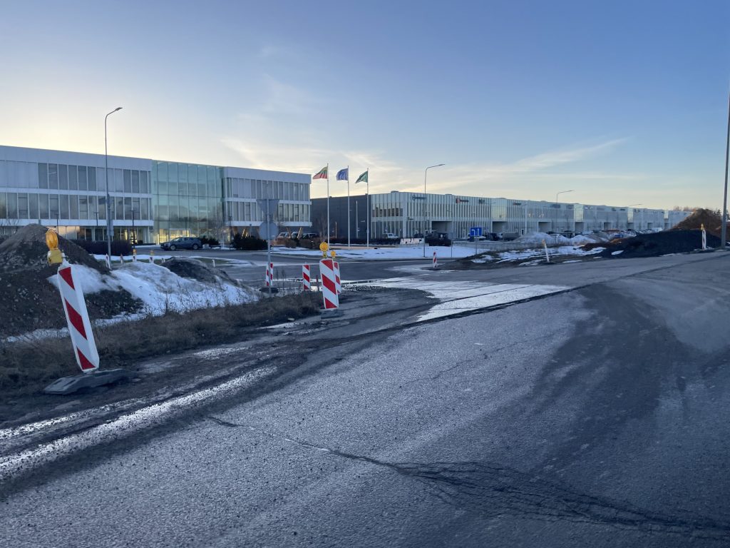 Tunelis po A2 ties Vilniaus verslo parku (A2) - Tee - ehituse fotod