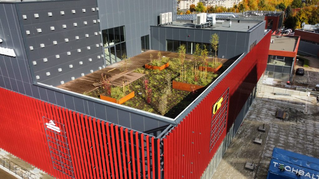 PC PIKAS (Ukmergės g. 221) - Shopping center - construction photos