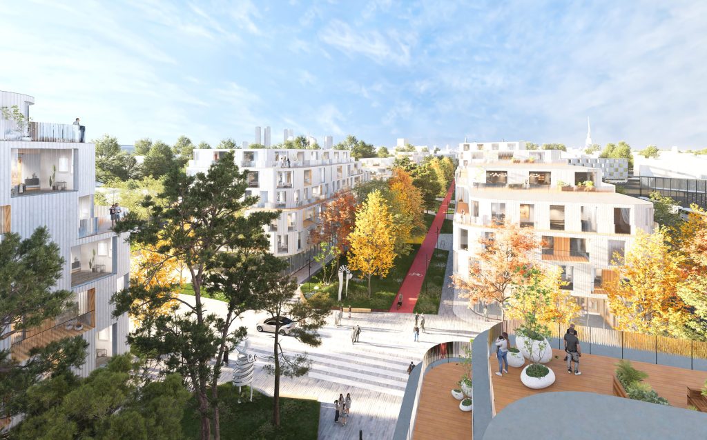 Vanasadama lõunaosa (Bensiini 13, 13b / Petrooleumi 12 ) - Multi apartment, Office center, Other commercial - visualization