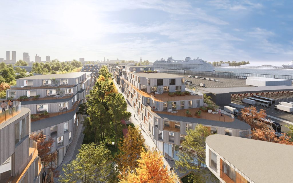 Vanasadama lõunaosa (Bensiini 13, 13b / Petrooleumi 12 ) - Multi apartment, Office center, Other commercial - visualization