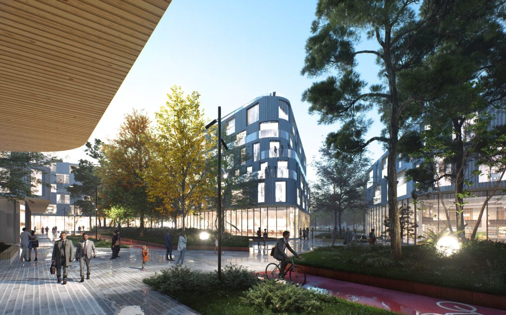 Vanasadama lõunaosa (Bensiini 13, 13b / Petrooleumi 12 ) - Multi apartment, Office center, Other commercial - visualization