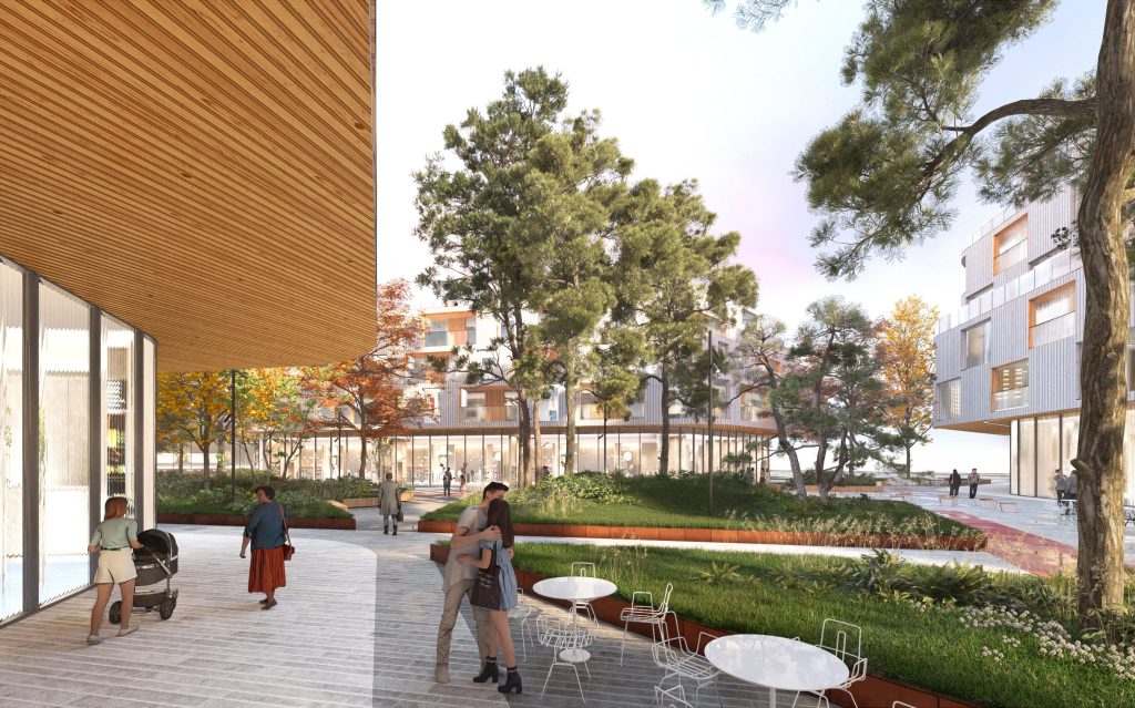 Vanasadama lõunaosa (Bensiini 13, 13b / Petrooleumi 12 ) - Multi apartment, Office center, Other commercial - visualization