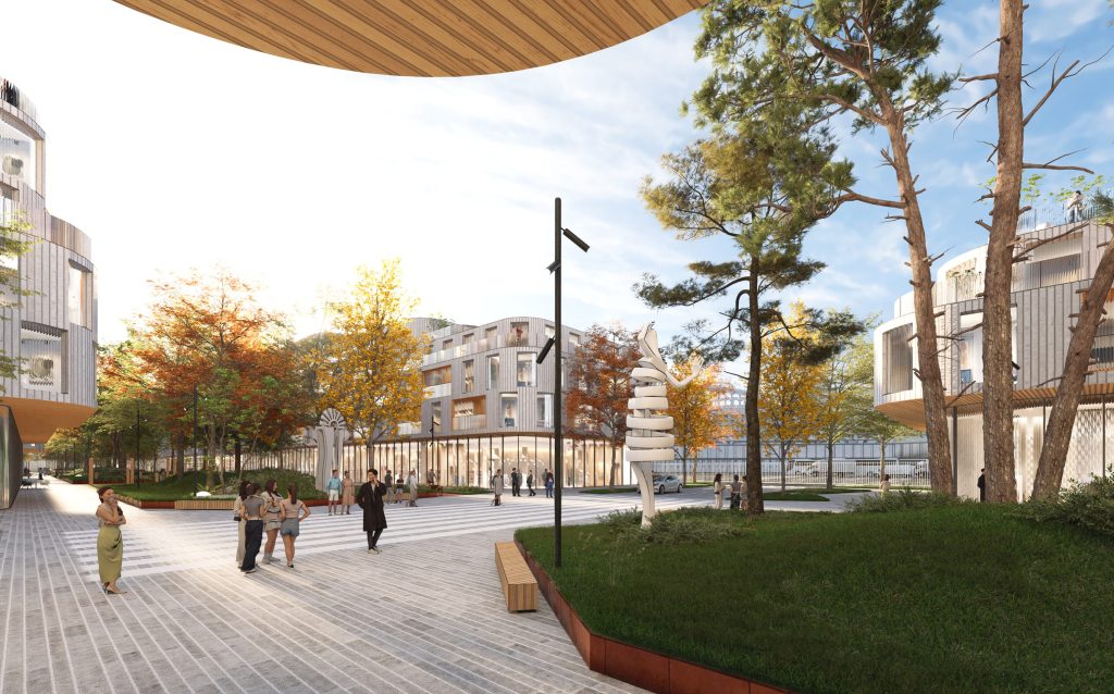 Vanasadama lõunaosa (Bensiini 13, 13b / Petrooleumi 12 ) - Multi apartment, Office center, Other commercial - visualization