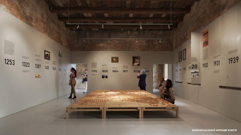 Vilniaus miesto muziejus (buv. Kirdiejų rūmai) (Barboros Radvilaitės g. 6) - Museum - visualization