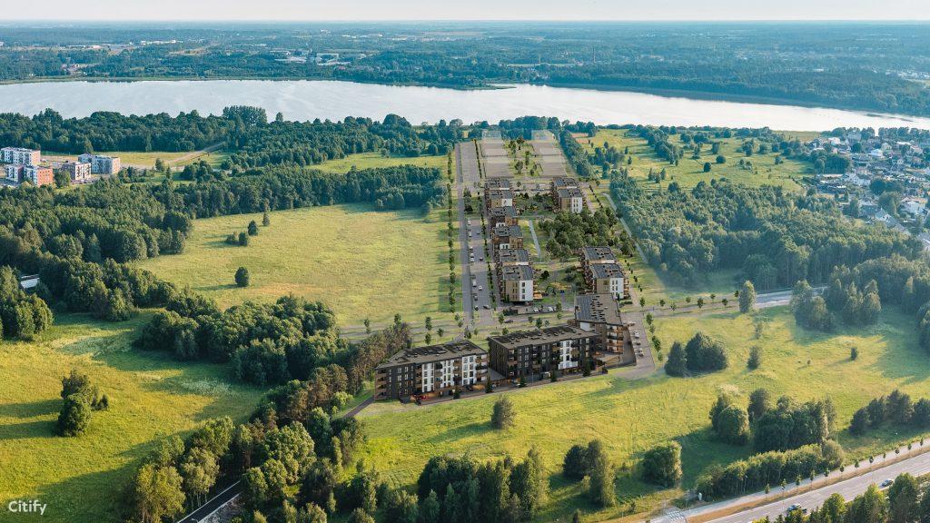 Vikimõisa (Volmre 20/1, 20/2, 20/3) (Volmre 20/1, 20/2, 20/3) - Daugiabutis - vizualizacija