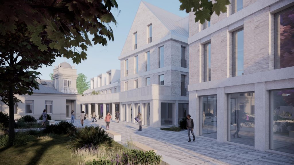 Vytauto g. 15 (Vytauto g. 15) - Multi apartment, Office center - visualization