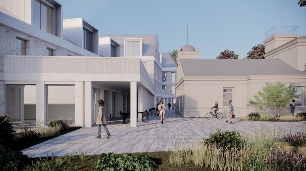 Vytauto g. 15 (Vytauto g. 15) - Multi apartment, Office center - visualization