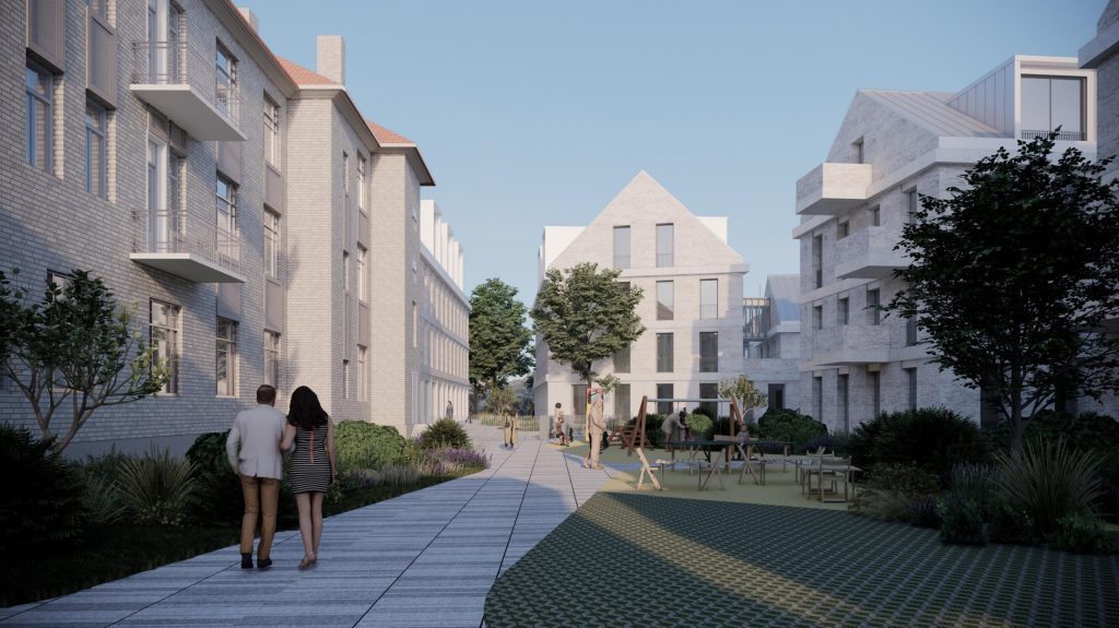 Vytauto g. 15 (Vytauto g. 15) - Multi apartment, Office center - visualization