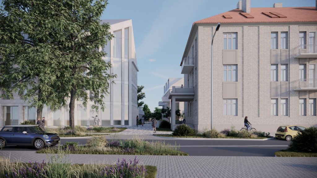 Vytauto g. 15 (Vytauto g. 15) - Multi apartment, Office center - visualization