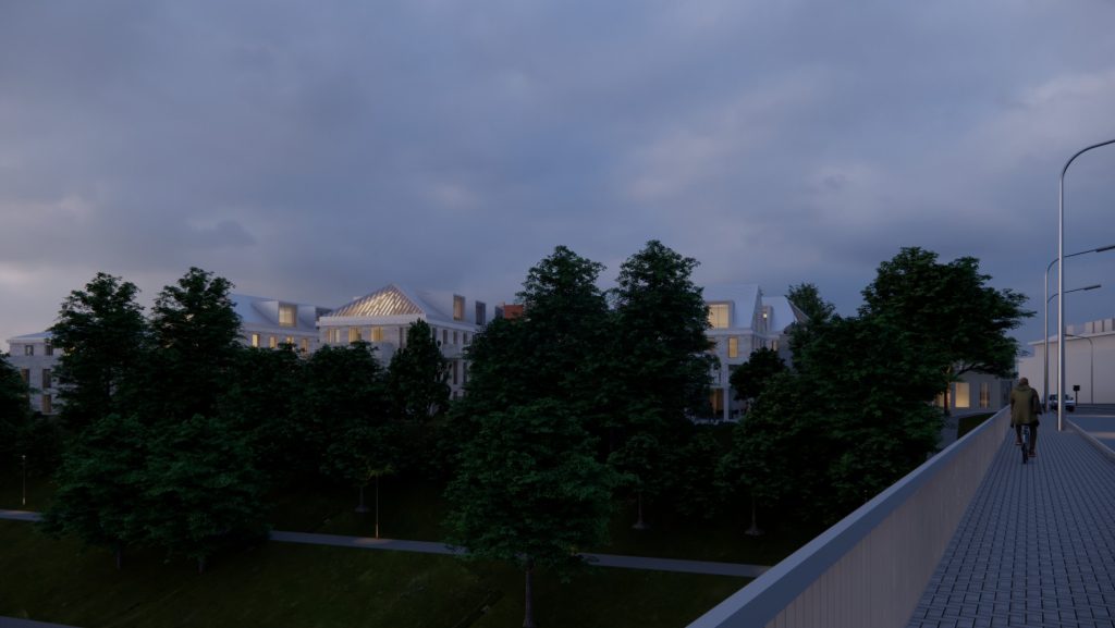 Vytauto g. 15 (Vytauto g. 15) - Multi apartment, Office center - visualization