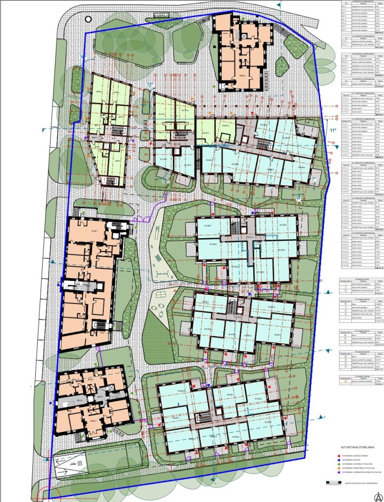 Vytauto g. 15 (Vytauto g. 15) - Multi apartment, Office center - visualization