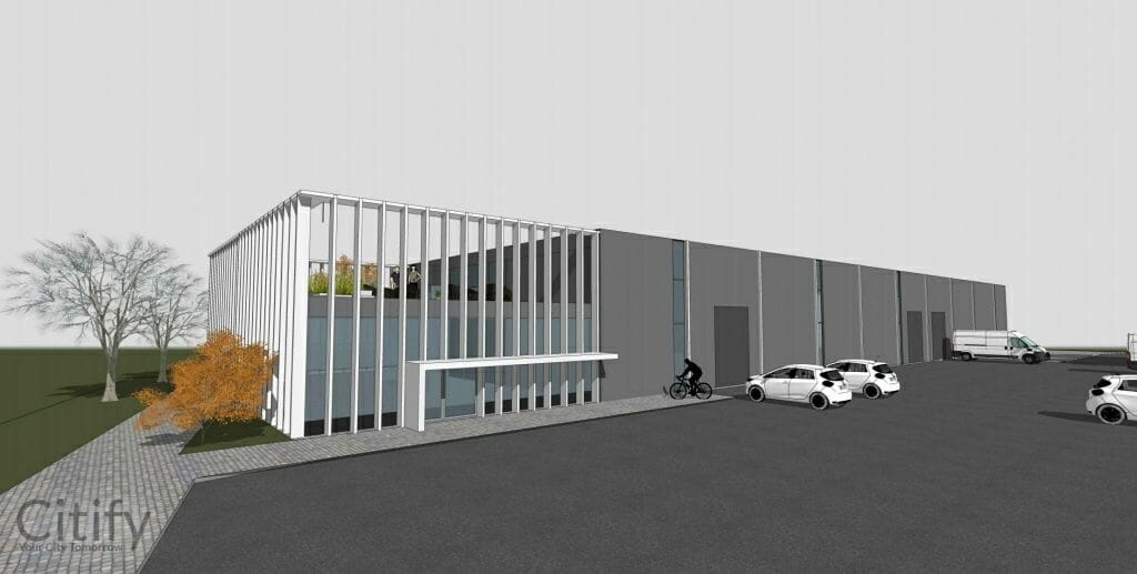 B. Brazdžionio g. 62 (B. Brazdžionio g. 62) - Ne maisto parduotuvė, Sandėlys / Platinimo centras - vizualizacija