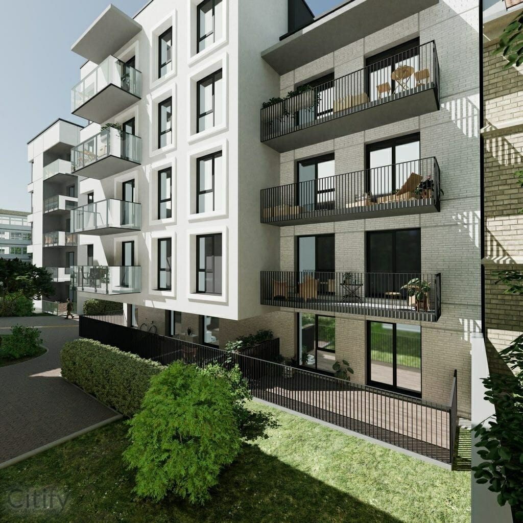 Baltas Lapas Mindaugo 3 etapas (Aguonų g. 17) - Multi apartment - visualization