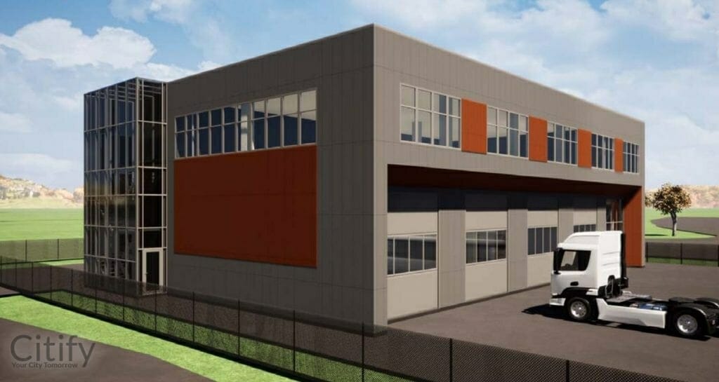 Baltijos pr. 8 (Baltijos pr. 8) - Showroom / Service center - visualization