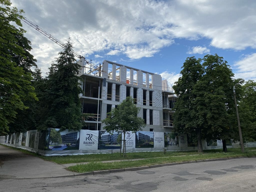 Raunas rezidences 1 un 2 kārta (Raunas iela 54A, 56) - Multi apartment - construction photos