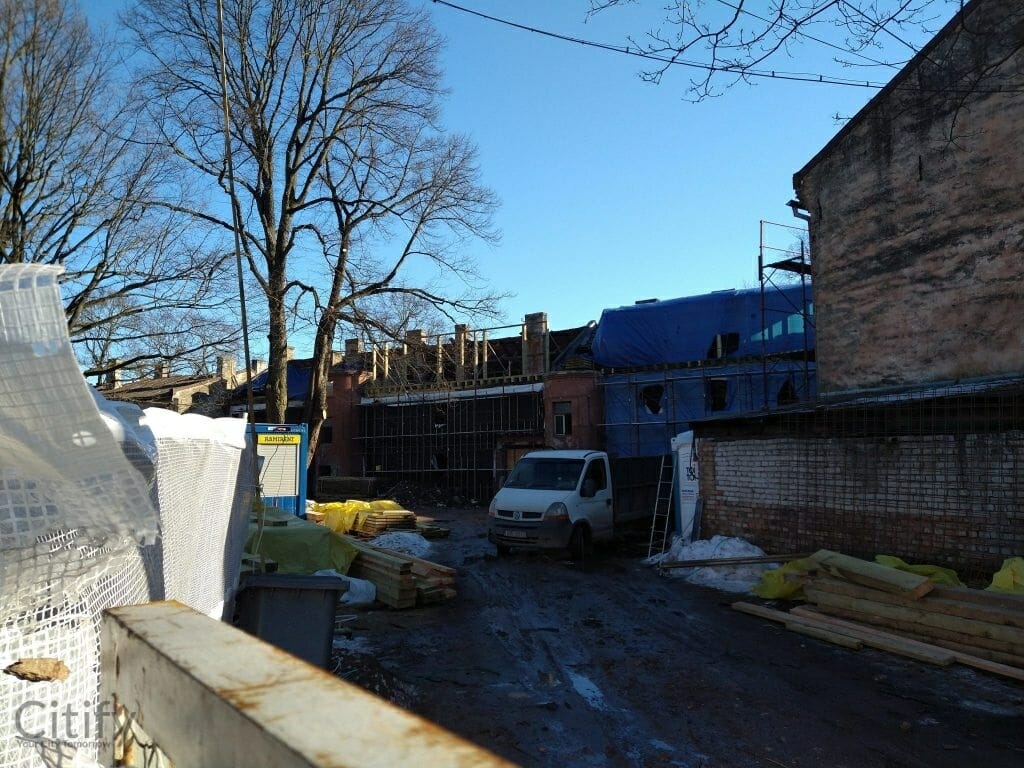 Amālijas iela 5A (Amālijas iela 5A) - Daudzdzīvokļu nams - būvdarbu attēli