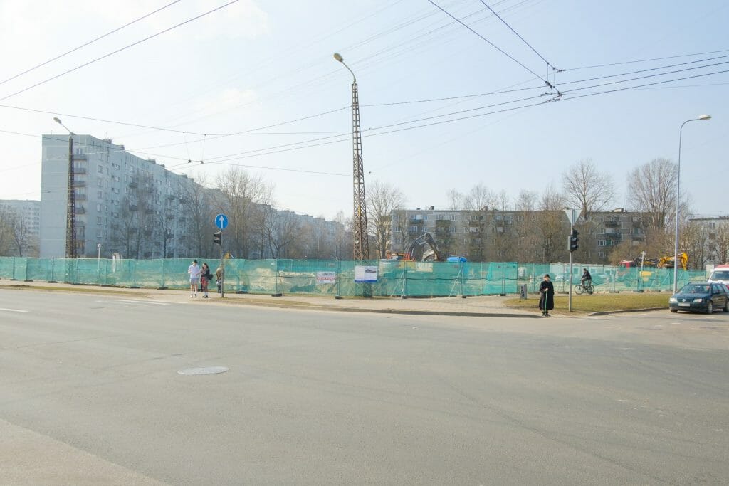 Lidl Stirnu iela (Stirnu iela 31) - Food store - construction photos