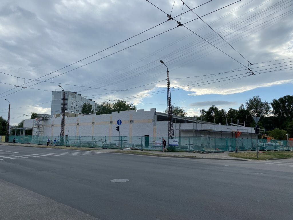 Lidl Stirnu iela (Stirnu iela 31) - Food store - construction photos