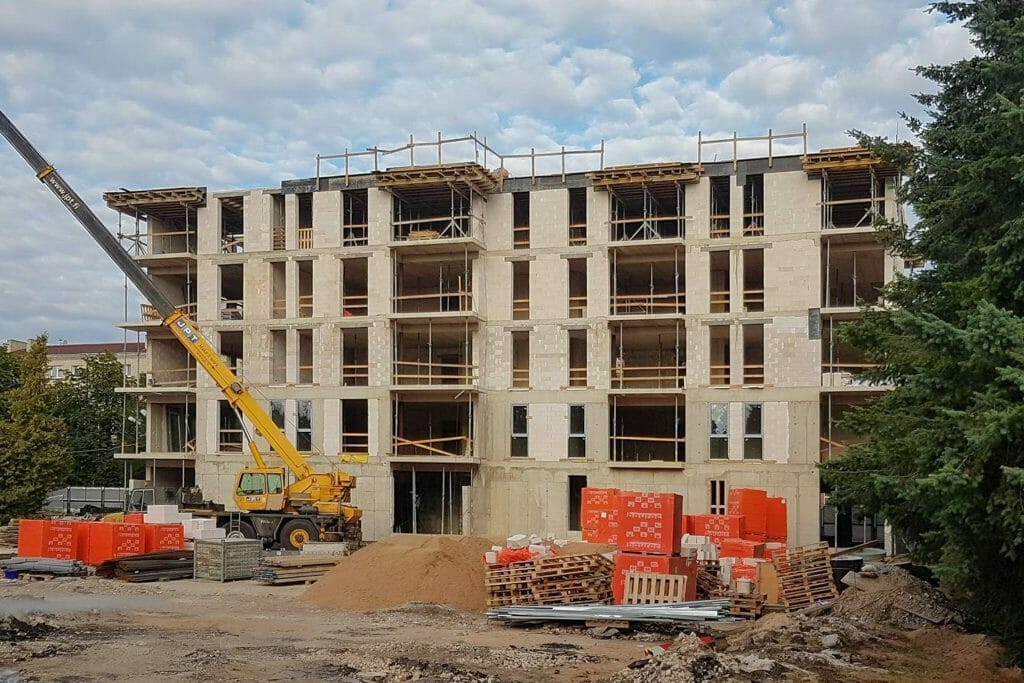 Raunas rezidences 1 un 2 kārta (Raunas iela 54A, 56) - Multi apartment - construction photos