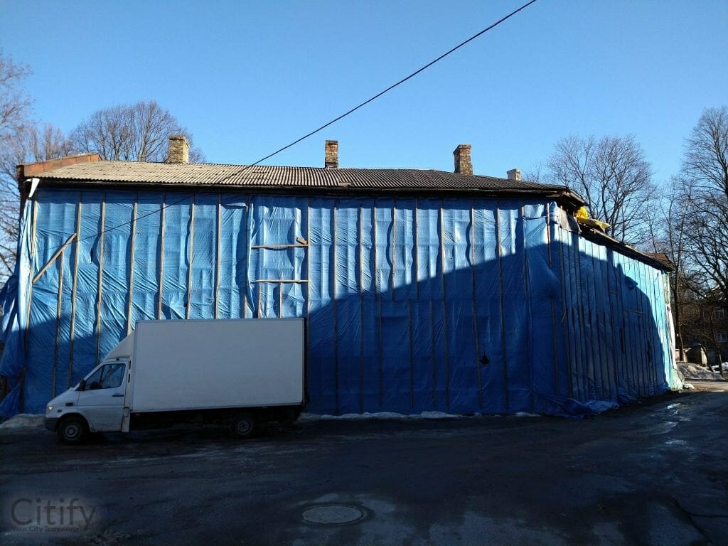 Amālijas iela 5A (Amālijas iela 5A) - Daudzdzīvokļu nams - būvdarbu attēli