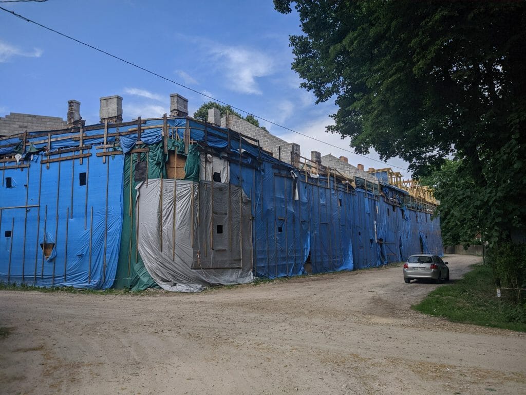 Amālijas iela 5A (Amālijas iela 5A) - Daudzdzīvokļu nams - būvdarbu attēli