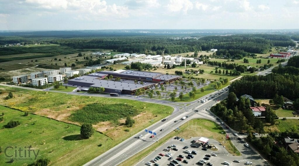 Prekybos parkas "Una" (Dangeručio g. 1) - Shopping center - visualization