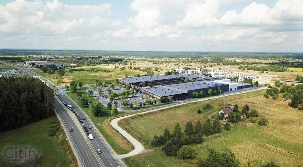 Prekybos parkas "Una" (Dangeručio g. 1) - Shopping center - visualization