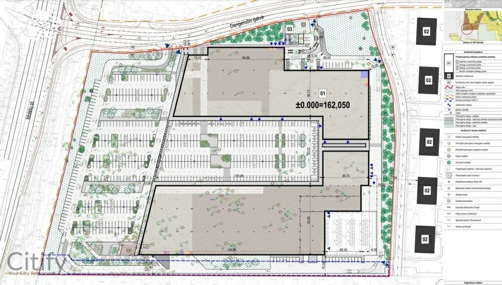 Prekybos parkas "Una" (Dangeručio g. 1) - Shopping center - visualization