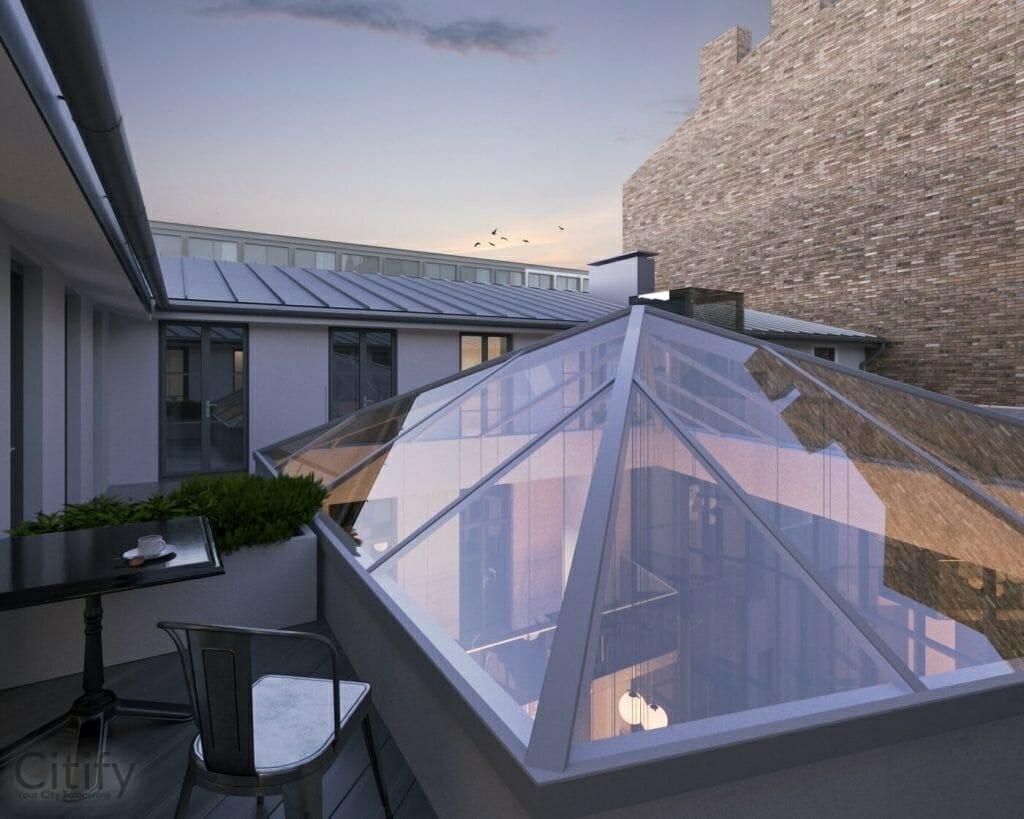 Tex Mex Quarter (Dzirnavu iela 59) - Viesnīca - vizualizācija