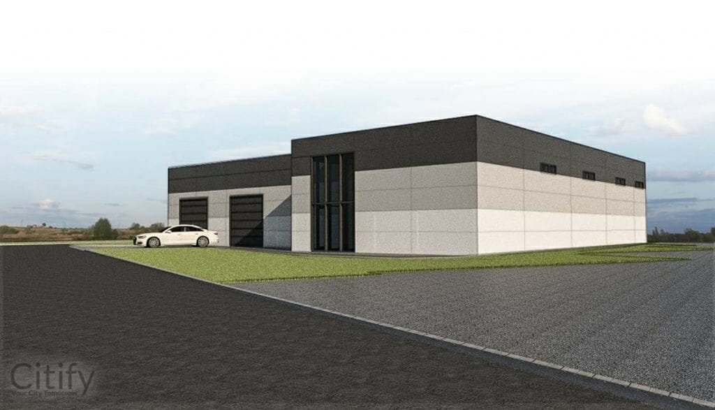 Elektrėnų g. 14A (Elektrėnų g. 14A) - Warehouse / Distribution center - visualization