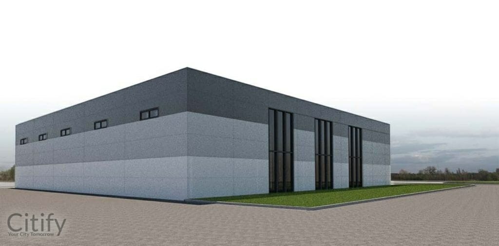 Elektrėnų g. 14A (Elektrėnų g. 14A) - Warehouse / Distribution center - visualization