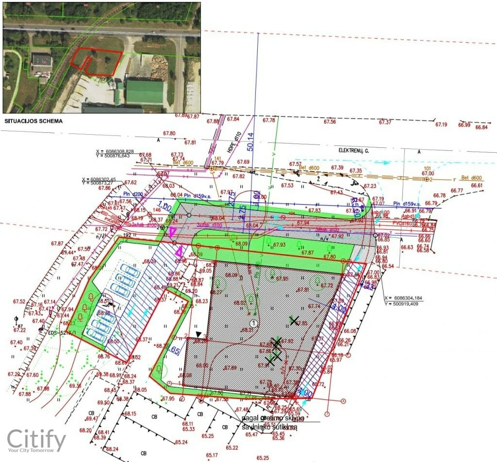 Elektrėnų g. 14A (Elektrėnų g. 14A) - Warehouse / Distribution center - visualization