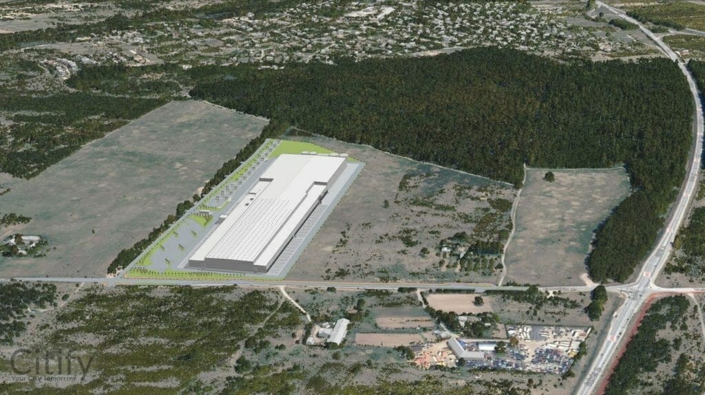 LIDL logistikos centras Jogėliškių g. 1 (Jogėliškių g. 1) - Warehouse / Distribution center - visualization