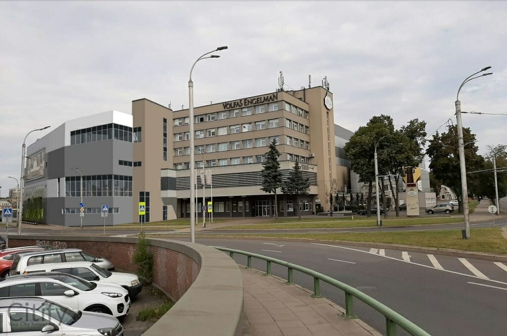 Volfas Engelman gamyklos plėtra (Kaunakiemio g. 2) - Lengvosios pramonės gamykla - vizualizacija