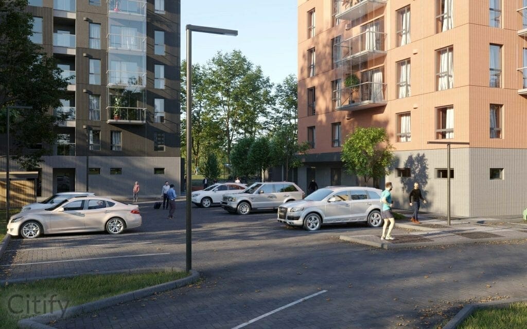 Moho Park (Mirdzas Ķempes iela 2, 2A) - Multi apartment - visualization