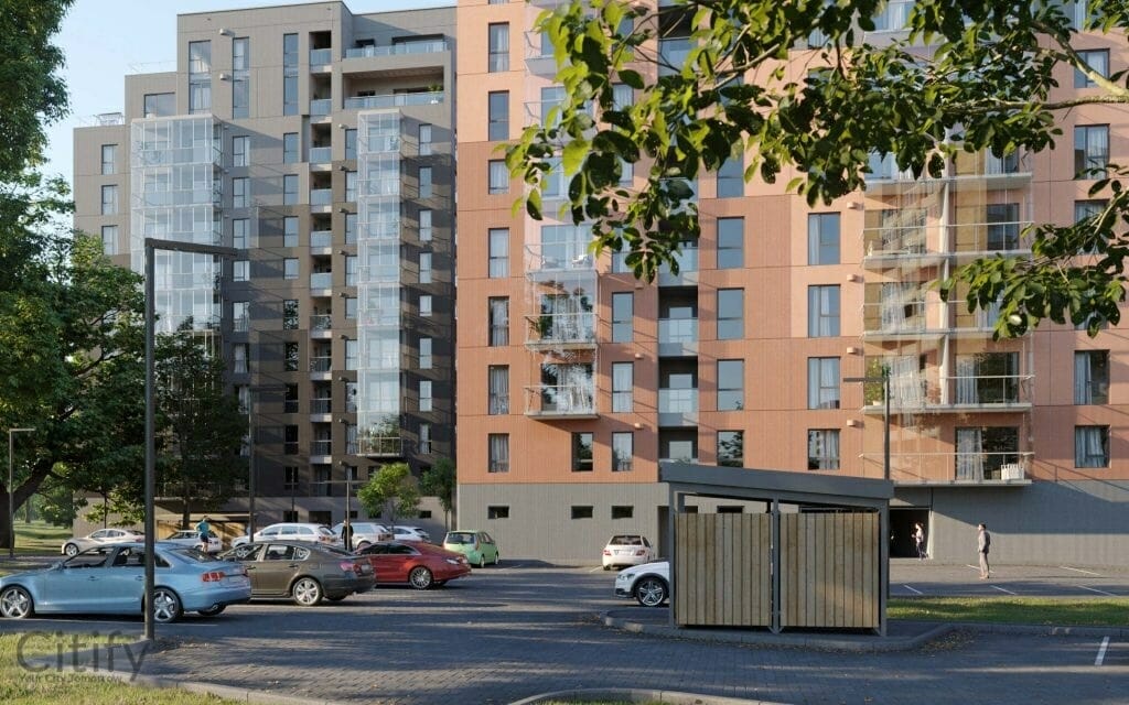 Moho Park (Mirdzas Ķempes iela 2, 2A) - Multi apartment - visualization