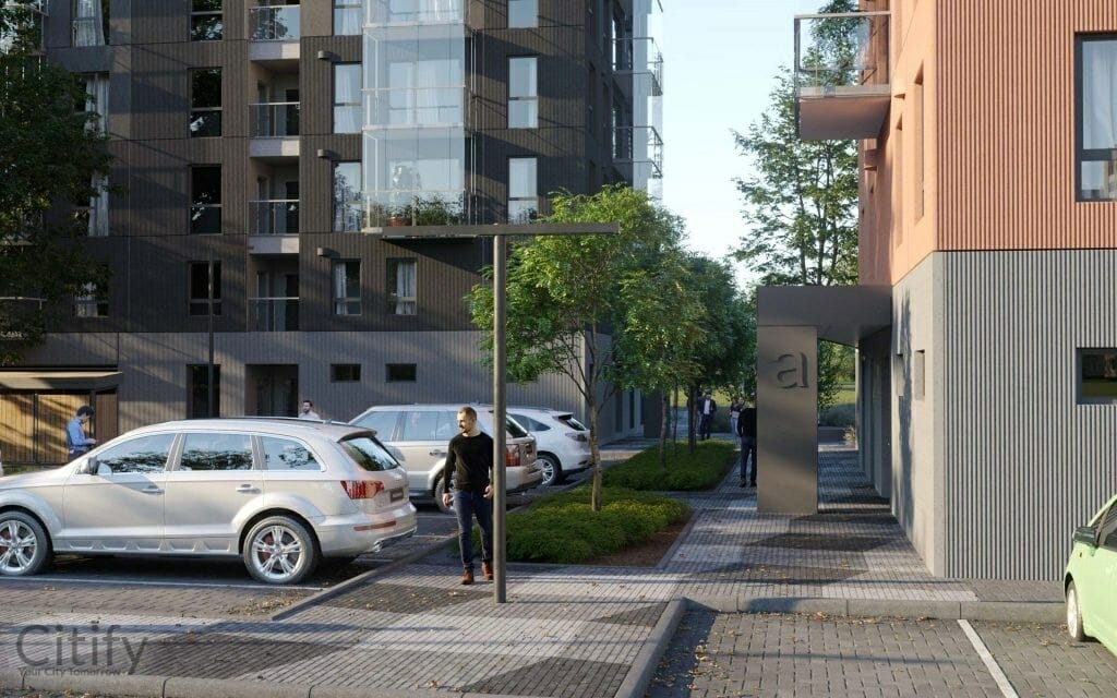 Moho Park (Mirdzas Ķempes iela 2, 2A) - Multi apartment - visualization