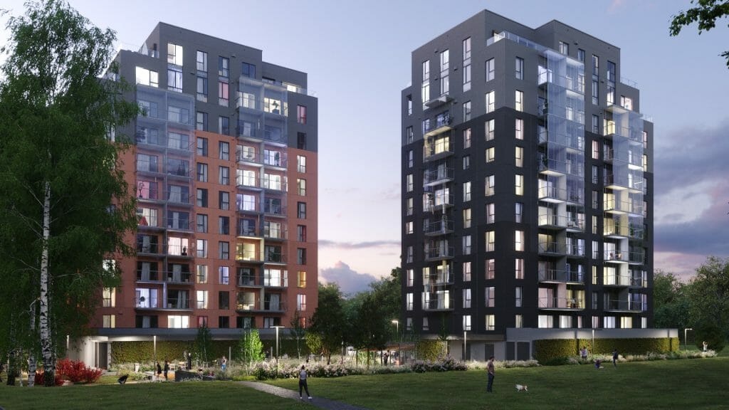 Moho Park (Mirdzas Ķempes iela 2, 2A) - Multi apartment - visualization