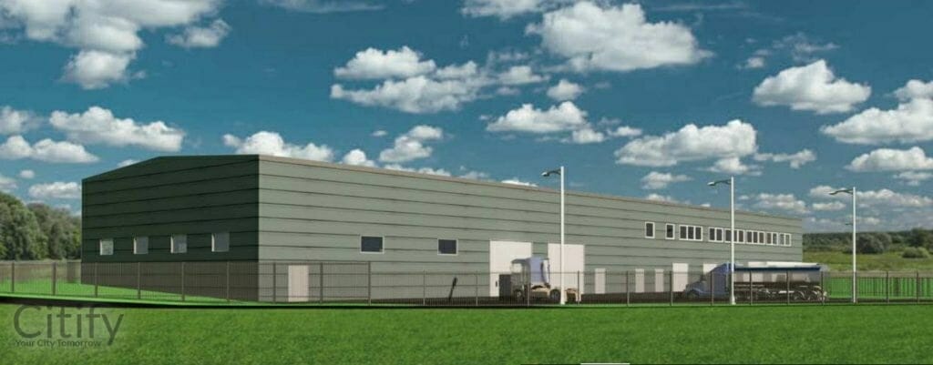 Kuprioniškių k. sandėlis (Kuprioniškių k.) - Sandėlys / Platinimo centras - vizualizacija